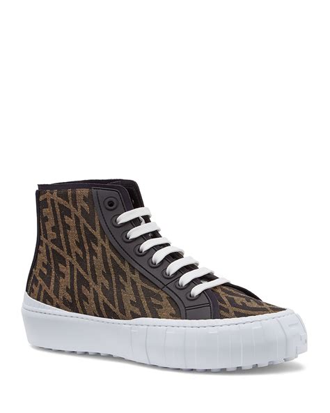 men fendi sneaker|fendi high top sneakers men's.